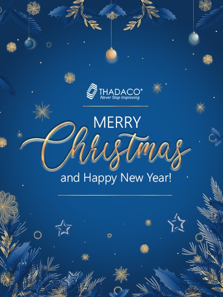 Thadaco: Chúc mừng Noel và thông báo nghỉ Tết dương lịch 2022