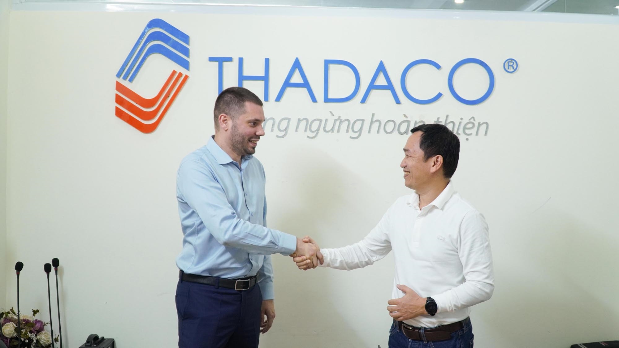 Thadaco vinh dự đón đại diện tập đoàn Fasa Italia sang thăm trụ sở